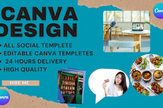 design professional and unique business logo in canva