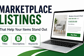 write compelling product descriptions and marketplace listings