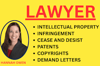 be intellectual property, trademark, patent and copyright infringement lawyer