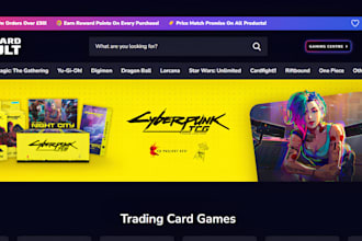design pokemon website pokemon shopify store trading card website tcg store