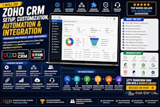 optimize zoho CRM with custom workflows and integrations