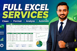 excel data cleaning dashboards automation