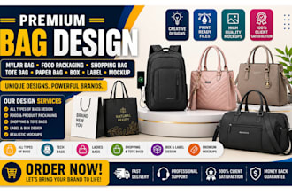 bag design mylar bag food packaging shopping bag tote paper bag box label mockup