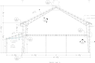 develop structural shop drawings and technical drawings with autocad and revit
