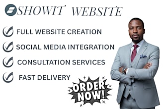setup showit website,design,redesign showit website