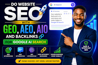 build SEO backlinks for GEO aeo and ai search visibility