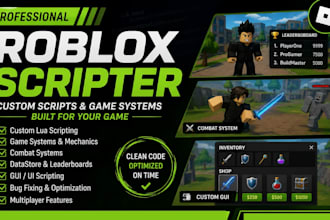 script a roblox combat system with combo, hitbox, and damage, script roblox gui