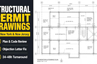 structural permit drawings for new york and new jersey