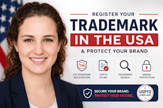 register your trademark in the USA and protect your brand