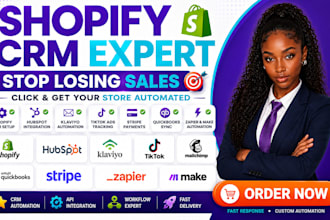 shopify klaviyo claudeai google ads tiktok ads gorgias stripe twilio zapier make
