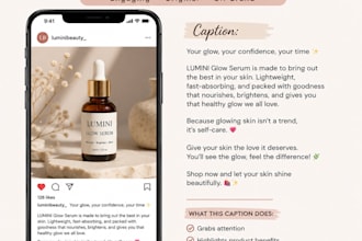 write engaging social media content and captions