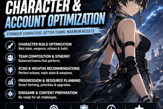 build and optimize your wuthering waves characters and teams