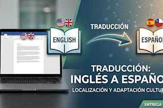 translate any document, article, or subtitles into spanish
