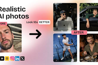 create realistic ai profile photos for tinder linkedin and instagram