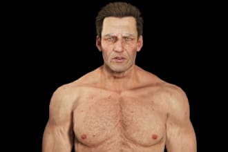 rig and animate realistic 3d metahuman cc4 cc5 characters for unreal engine