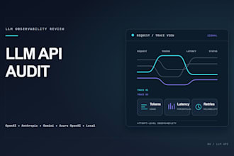 audit your openai or llm API costs, latency, and reliability