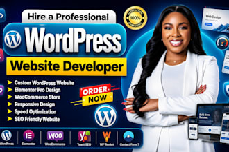 design wordpress website with elementor divi wordpress wordpress website design