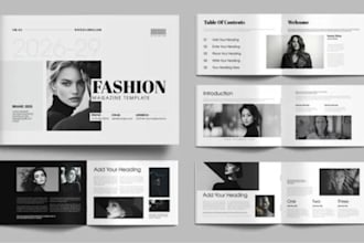 design luxury digital product catalog for wedding fashion collection linesheet