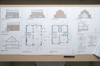 prepare UK building regulations application drawings for planning approval