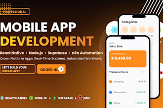 do ai mobile app development, app creation, ai app builder, react native