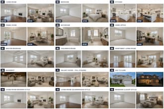 do realistic virtual staging for real estate and property listing photos