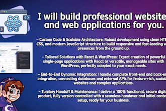 create a website for you