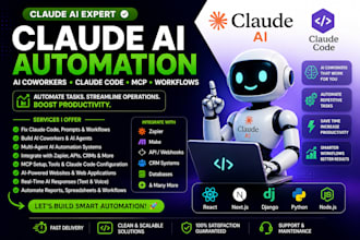 design modern ai websites with claude code zoho CRM hubspot and automation