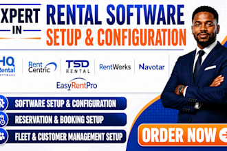 setup HQ rental software rent centric tsd rental rentworks navotar easyrentpro