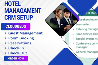 setup hotel management crm cloudbeds mews oracle opera pms hotelogix rms cloud