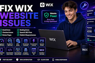 fix wix email error wix checkout issues fix broken pages fix wix booking error