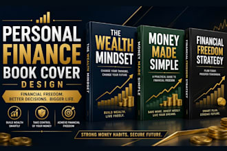 design a personal finance book cover that builds trust and authority
