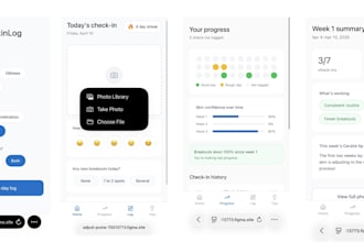 create UI design mockups in figma