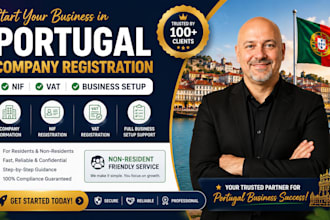 register your portugal company, get your nif and open a bank account