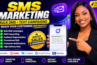 create manage bulk SMS marketing campaigns blast that converts