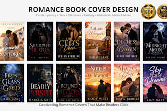 design contemporary dark romance cover design erotica kindle or ebook kdp cover