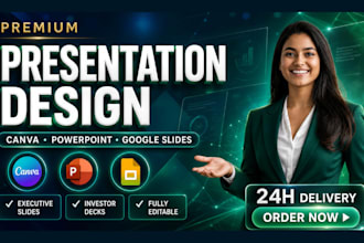business presentation design powerpoint canva google slides