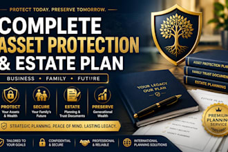 help with asset protection trusts estate planning wealth preservation documents