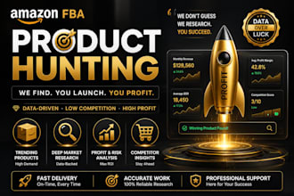 do profitable amazon fba product hunting