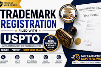 be your US licensed trademark attorney, uspto trademark