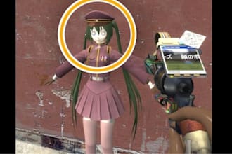 create costume gmod player model, sfm, l4d2 model, mmd, source engine, for game