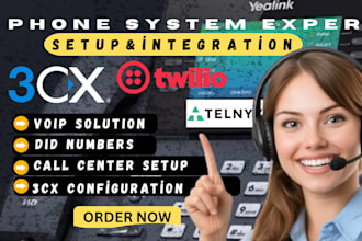 provide UK did number USA for inbound and outbound call 3cx configuration