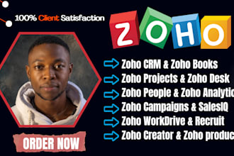 build expert custom apps, portals, and automations in zoho creator, zoho CRM