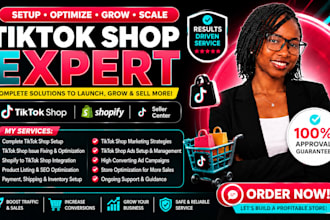 setuo tiktok shop fix tik tok shop boost shopify marketing tik tok shop ads