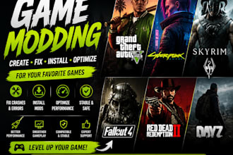 create fix install optimize gta 5 cyberpunk 2077 skyrim fallout 4 mods dayz mod