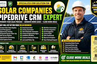 automate your solar sales process in pipedrive CRM