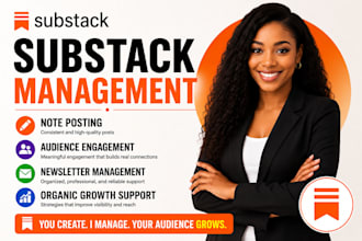 manage substack account and grow your substack newsletter