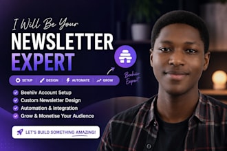 setup beehiiv automation beehiiv email newsletter design beehiiv account manager