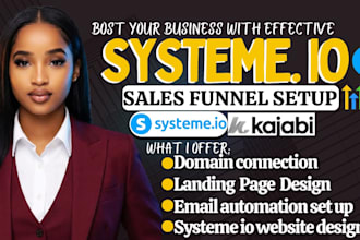 design systeme io sales funnel thrivecart sales page samcart
