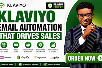 automate shopify klaviyo email flows gohighlevel woocommerce zapier integration