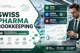 do topal, cresus and abacus bookkeeping for swiss chemical and pharma companies